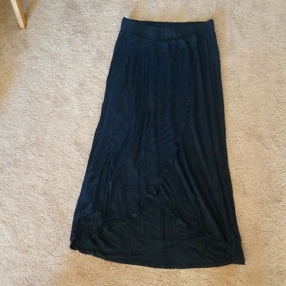 Maternity maxi skirt